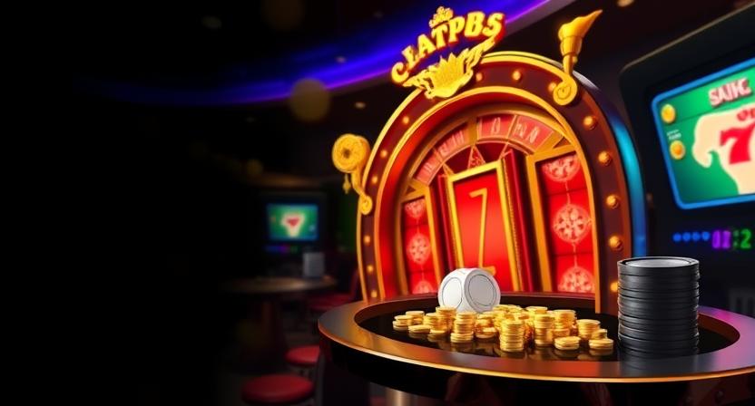 Player account and game selection on CBAJI8